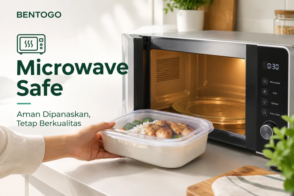 Microwave Safe: Arti, Jenis Wadah, Simbol, dan Cara Menggunakannya dengan Benar Lunch box microwave safe